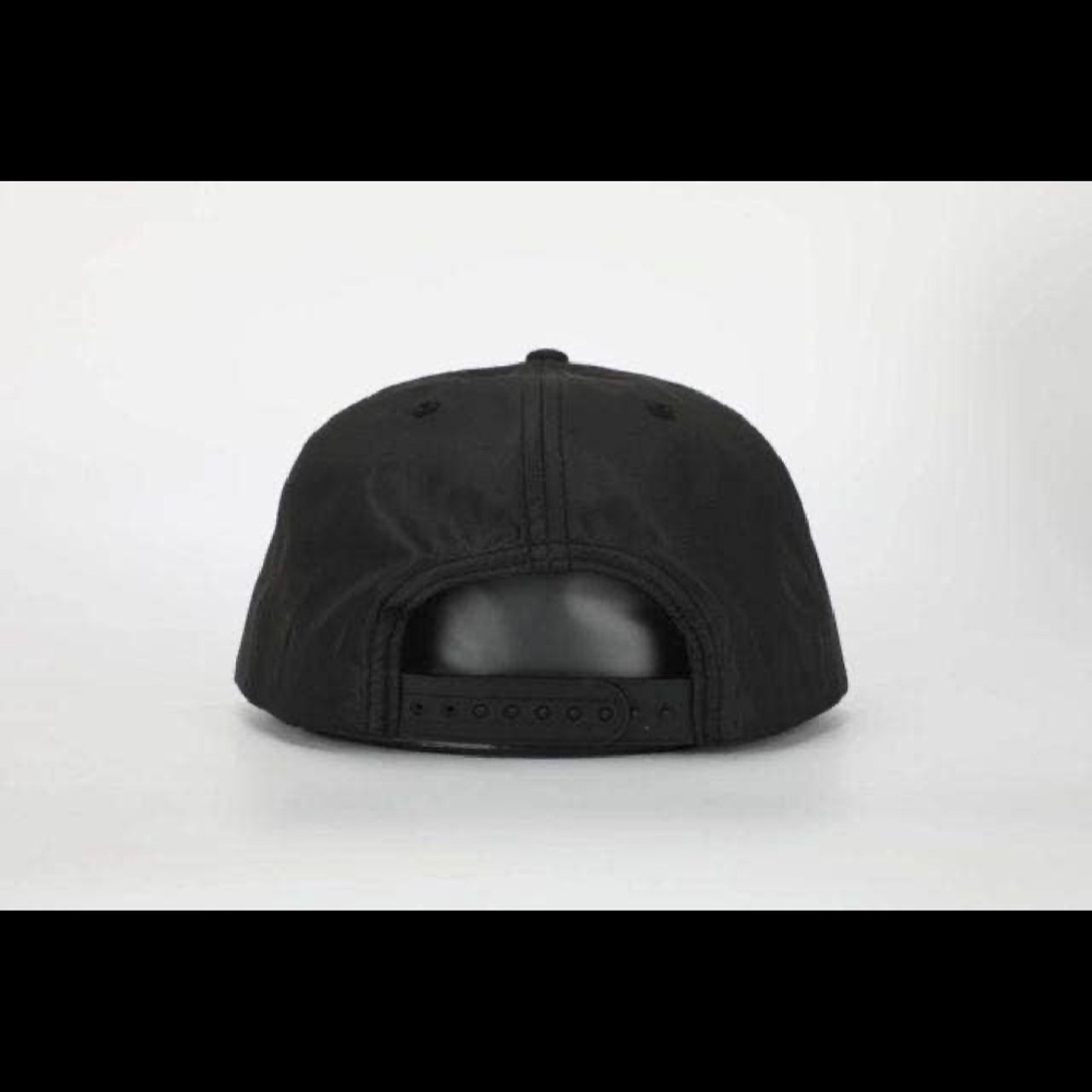 American Flyway Waterfowl Throwback Vintage Black with Patch and White Rope Hat - Picture 5 of 6